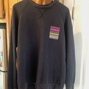 Urban Outfitters Navy, Aztec Raglan Sweatshirt XL